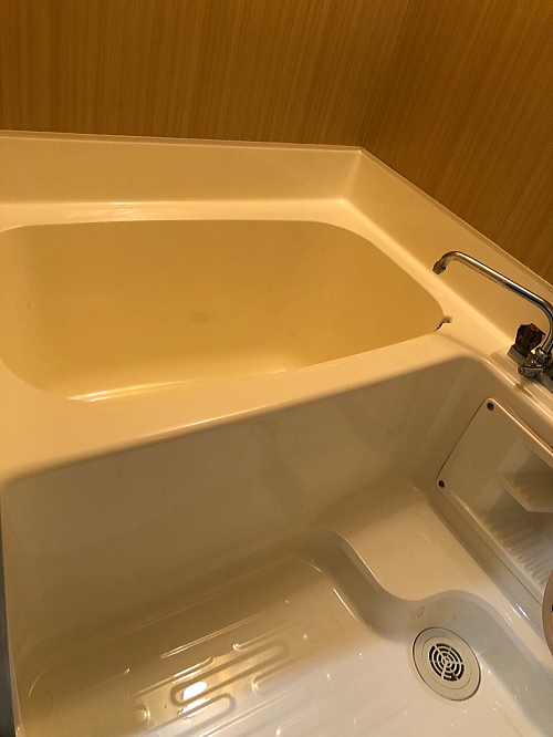 マンションユニットバス浴槽ひび割れリフォーム福岡市博多区施工後1
