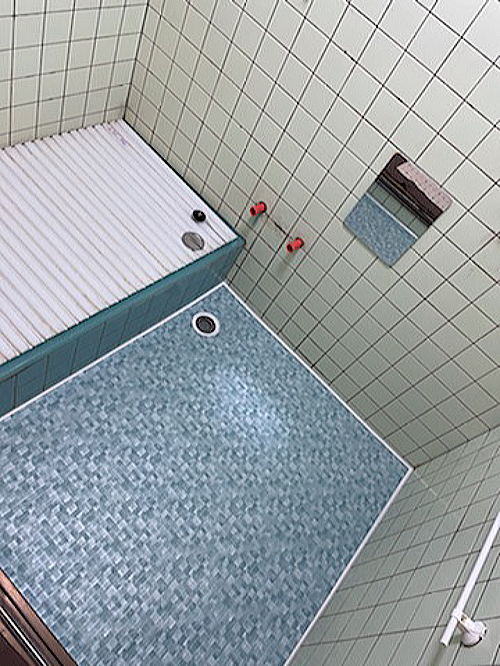 戸建従来浴室床タイルリフォーム熊本県荒尾市施工後